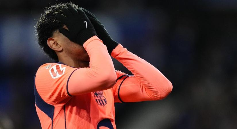 Szenzáció Spanyolországban: kikapott az ötször is a kapufát eltaláló Barca