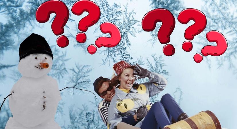 Emlékszel még a régi havazásokra? Töltsd ki és nosztalgiázz a téli retró kvízzel!