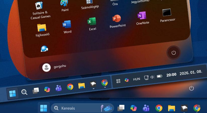 Ez tényleg dögös: a Start menü és a Tálca átszabása Windows 11 alatt (üvegtől a retróig)