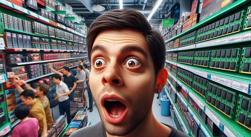 Elképesztő: Már 427%-knál tart a memóriák drágulása tavaly nyár óta