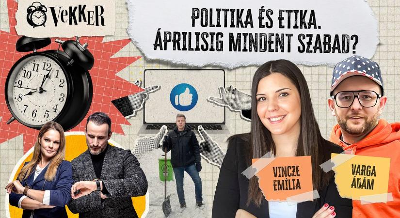 Lájkok, látszat és politikai porhintés – Vincze Emília és Varga Ádám a Vekkerben!