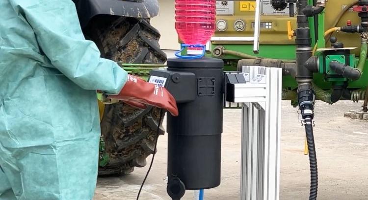 Lechler XAMOUNT: zárt rendszerű megoldás a biztonságos vegyszerkezelésre