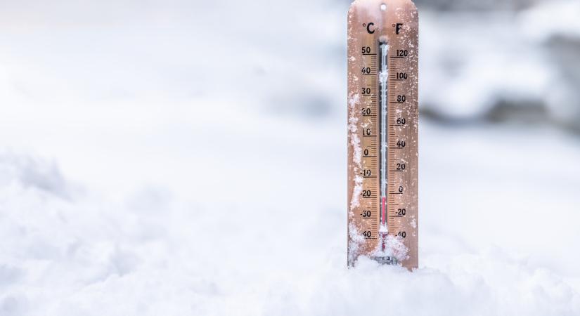 Brutális hideg jön itthon: erre a 2 megyére már figyelmeztetést adtak ki