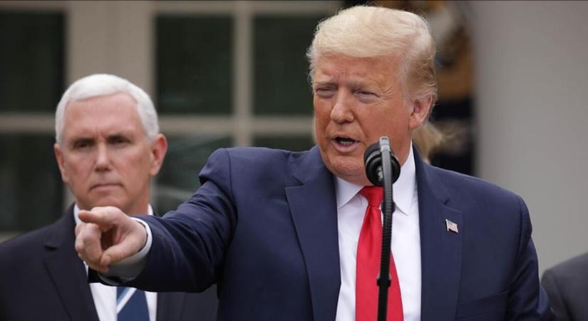 Trump elnök durván bepöccent: a háború pártjára állna?