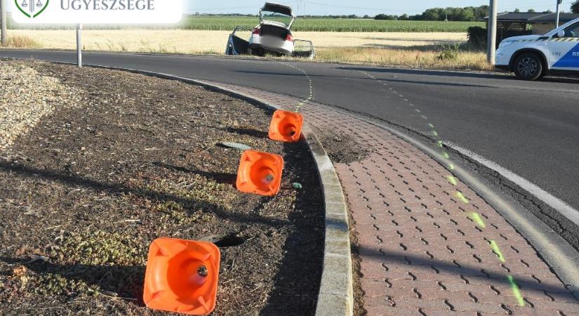 Jogosítvány nélkül ittasan vezetve menekült a rendőrök elől