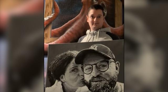 Újabb világhírű TikToker ámul a komlói művész tehetségén