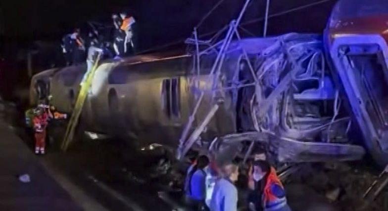 Vonatbaleset Spanyolországban: sok a halott