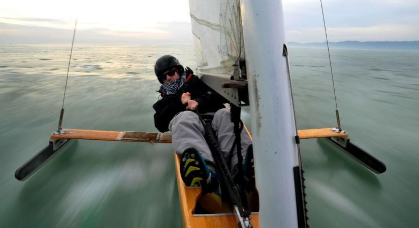 A Balaton is felkerülhet az idei jégvitorlás világbajnokság lehetséges helyszíneinek listájára
