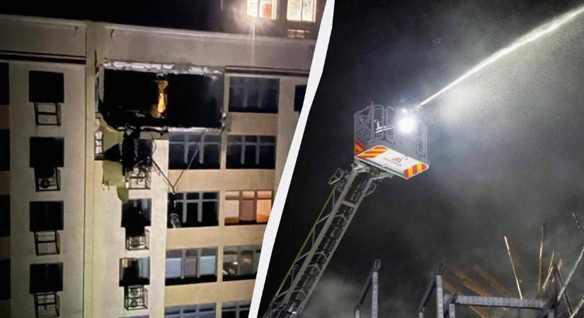 Dróntámadás érte Odesszát, lakóházakat találtak el