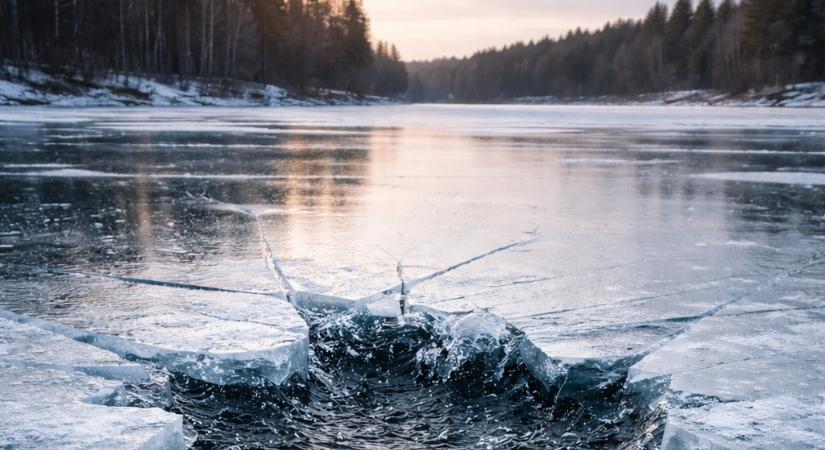 Mit tegyünk, ha beszakad alattunk a jég?