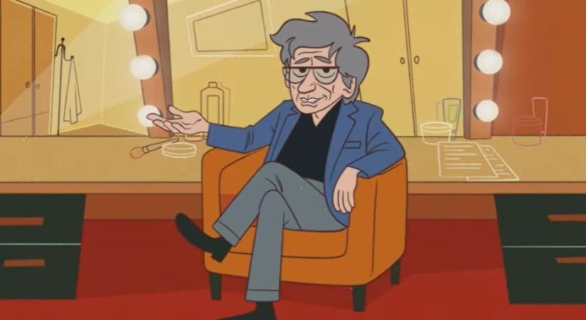 Kern András rajzfilmfigurává vált