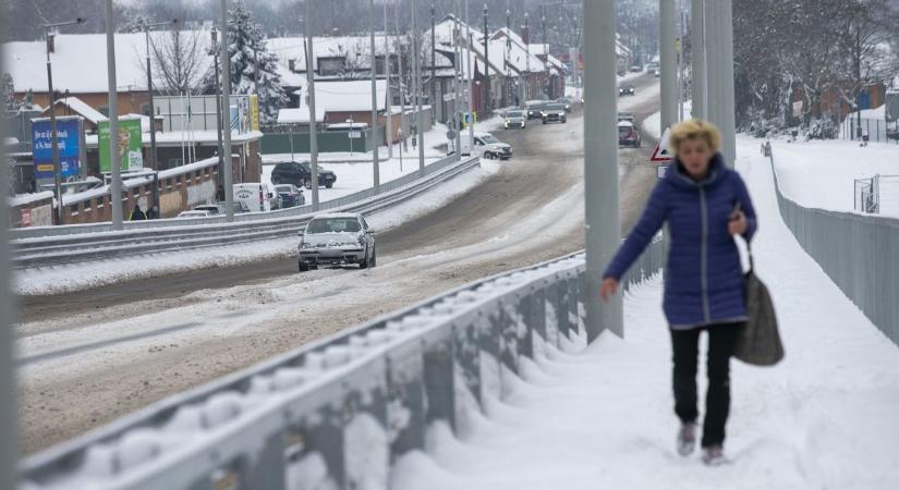 Operatív törzs: rendkívüli hideg és száraz idő várható az országban