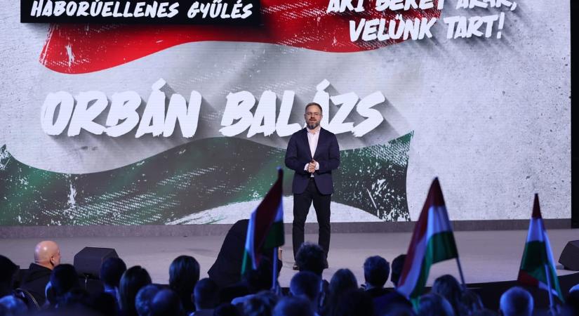 Orbán Balázs: A Tisza egy „Brüsszel és Kijev által támogatott kísérlet”, Magyar pedig egy „simlis alak”, bezzeg Orbán