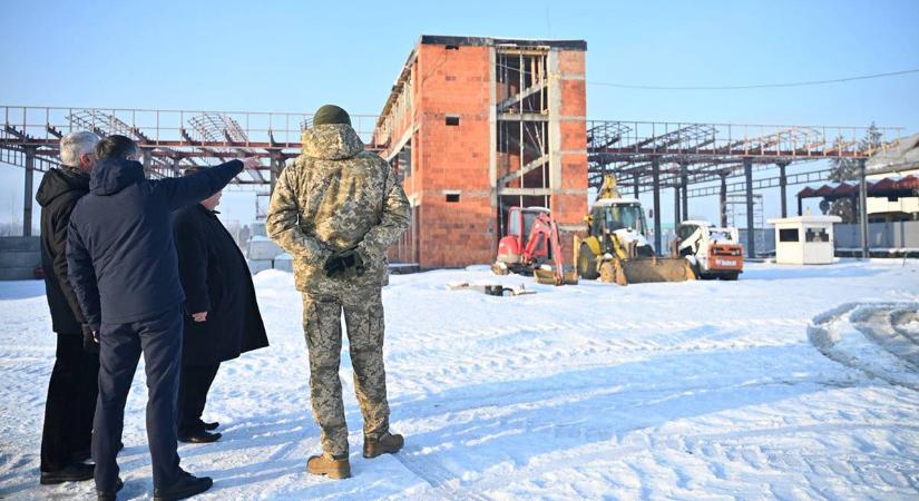 Folyamatban van az asztélyi határátkelő bővítése és modernizálása