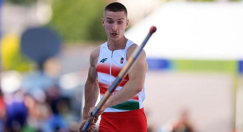 A rúdugró Böndör Márton 5.40-nel kezdte az évet