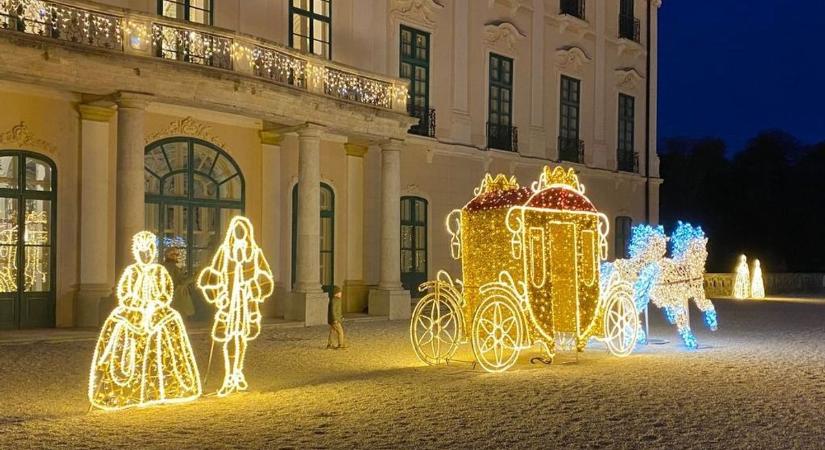 Kedvezményesen látogatható most az Eszterházy kastély fényparkja