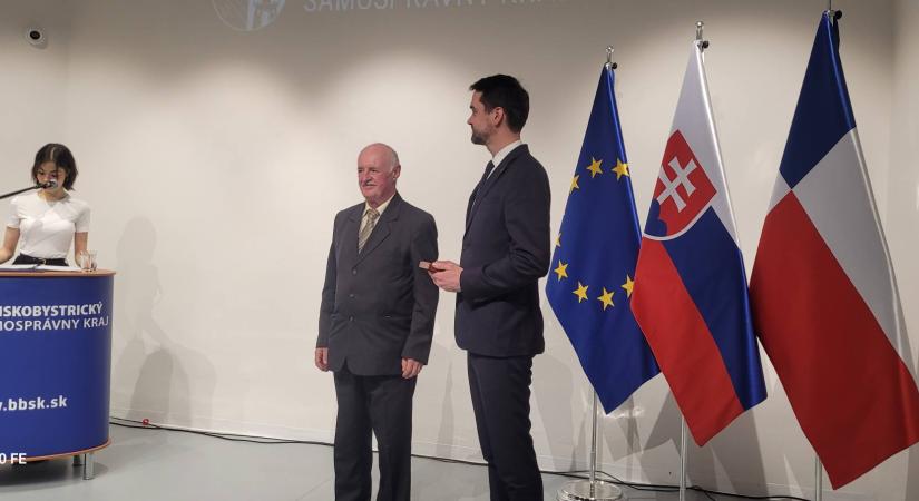 Gaál Lajos életműdíjat vehetett át