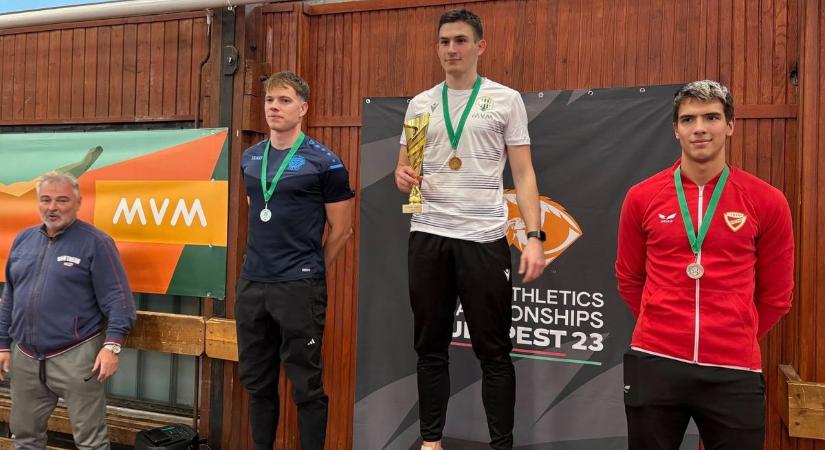 Éremesővel indította a szezont a tatabányai atlétika