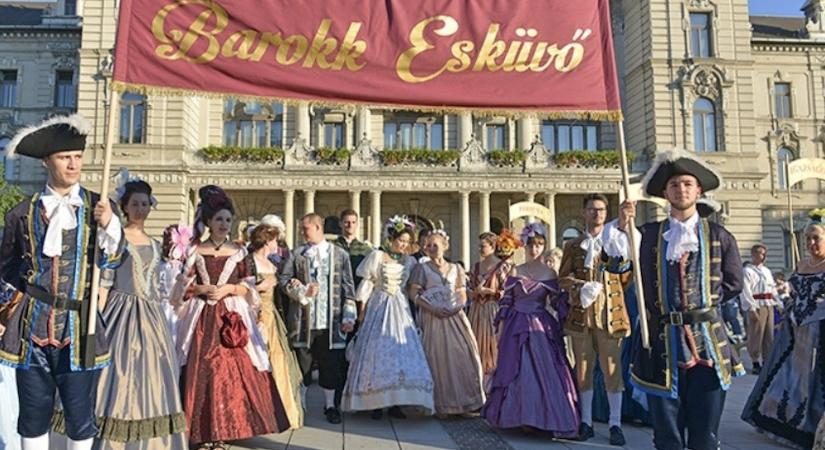 Keresik a győri Barokk Esküvő idei szerelmespárját