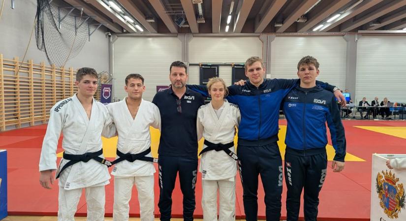 Máté Albert és Naji Dávid a dobogó tetején