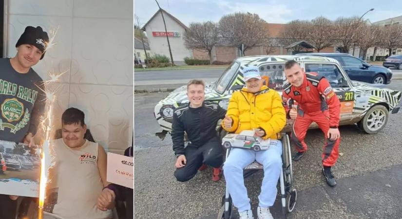„A hideg sem számított”–rallisokkal ünnepelte születésnapját a súlyos beteg Bence