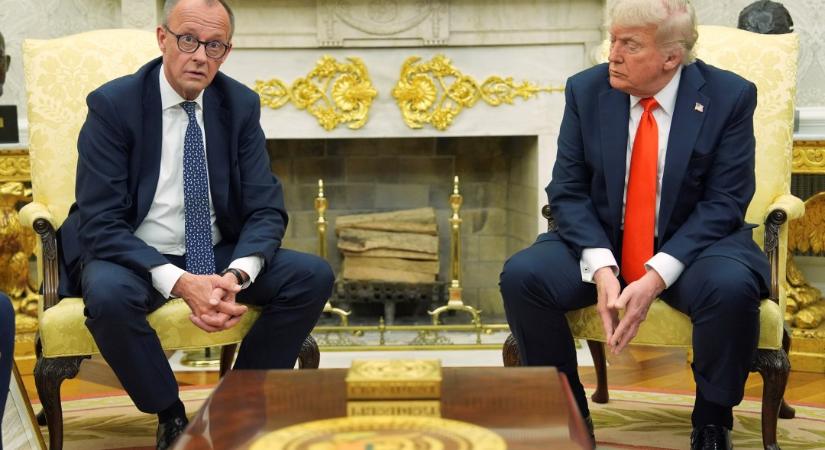 Merz Davosban egyeztetne Trumppal a Grönland körüli feszültségről