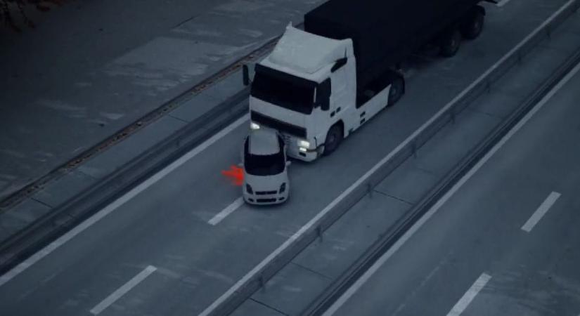 Megrázó felvételek: így történt a tragédia az M6-oson, a férj végignézte, ahogy feleségét halálra gázolják