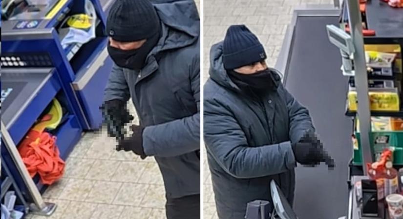 Videó alapján keresik a férfit, aki megpróbálta kirabolni a körmendi Lidlt