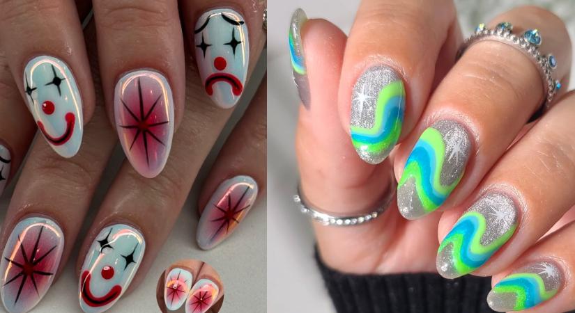 10 látványos körömminta, amihez jelmez sem kell idén farsangra