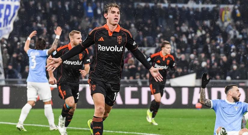 Serie A: Rómában oktatta a Laziót a Como