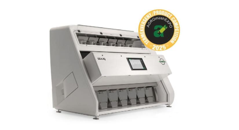 A Cimbria SEA.IQ Plus optikai osztályozógép a magfeldolgozás csúcsa