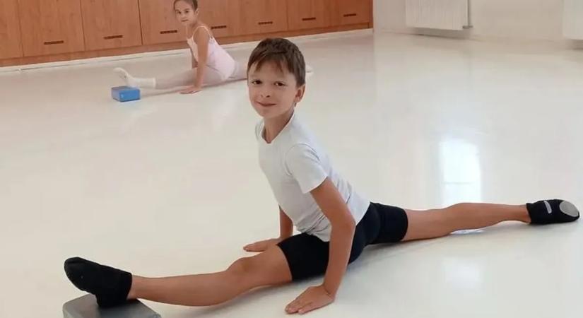 Magyar siker: beválogatták a londoni királyi balettiskolába a 12 éves Scherer Bertalant
