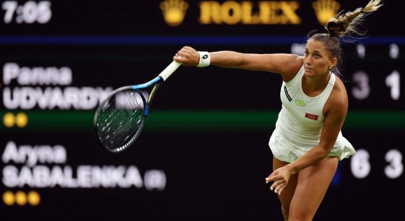 Egy óra játék után kiesett Udvardy Panna, aki ételmérgezést kapott az Australian Open előtt pár nappal