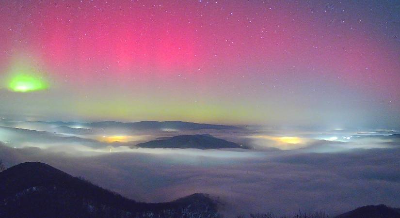 Ezért vált rózsaszínné az ég Magyarországon