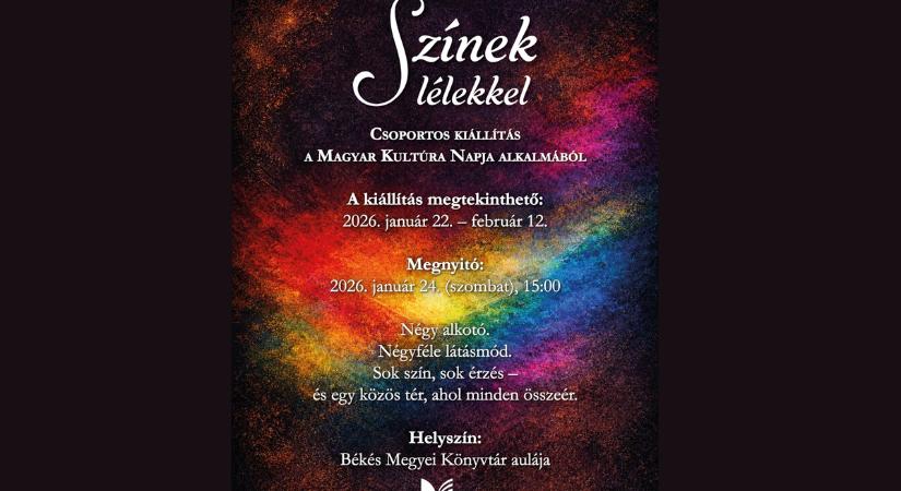 Békéscsabai alkotók tárlata nyílik a magyar kultúra napjára