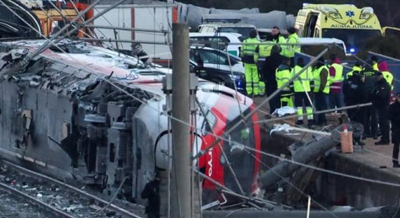 Kiderült, mi okozta a borzalmas spanyol vonatkatasztrófát?