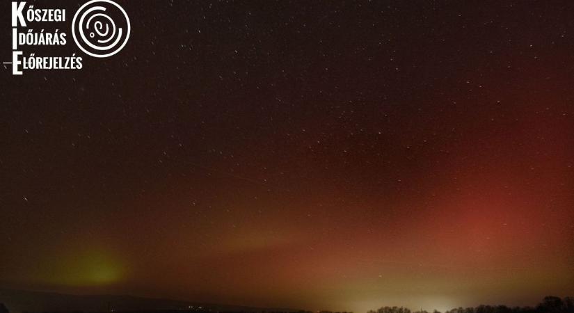 Így ragyogott a sarki fény a vasi égbolton - fotók
