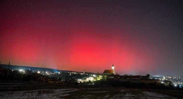 Sarki fény Baranya egén: ritka égi jelenséget láthattunk hétfőn