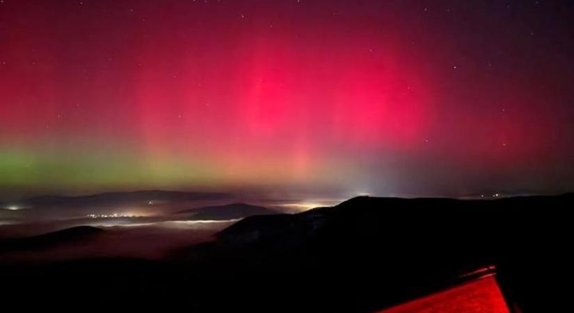 Lélegzetelállító videó és fotók: ritka erős volt az éjszakai sarki fény