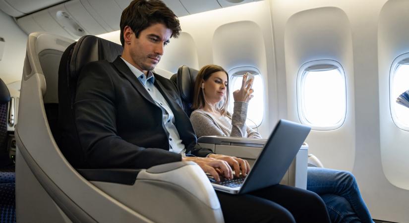 Ingyenes, extragyors internet lesz minden utasnak Budapestről induló repülőkön