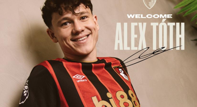 Hivatalos: Tóth Alex az angol első osztályban játszó Bournemouth-ba igazol