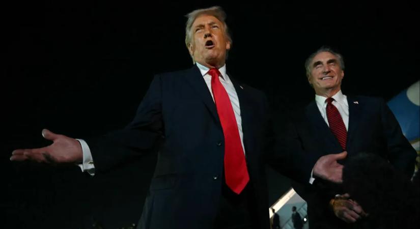 Megvámolná a francia borokat Trump, amiért Macron nem akar belépni a gázai Béketanácsba