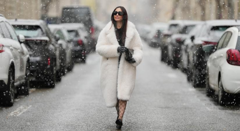 Így viseld az év színét, a fehéret télen!