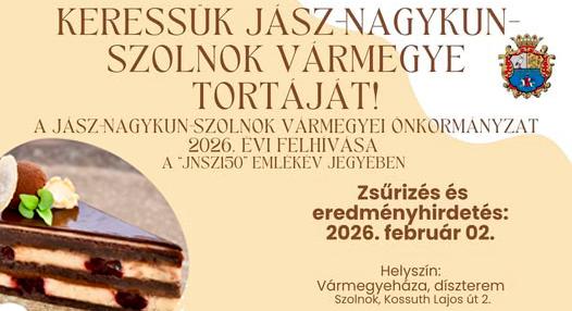 Ki süti idén Jász-Nagykun-Szolnok Vármegye tortáját? Most Te is nevezhetsz!
