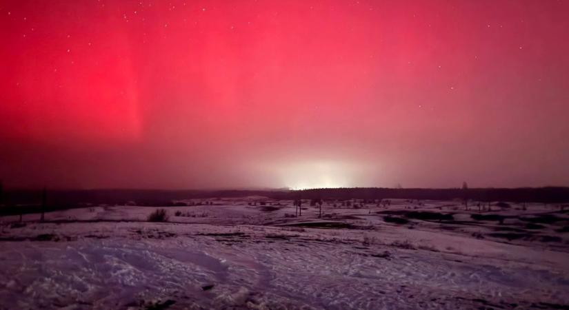 Elképesztő égi jelenség ragyogta be a hajnalt