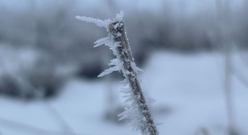 A fagy és a köd szorításában: délután néhol előbújhat a nap, de éjjel brutális mínuszok jönnek