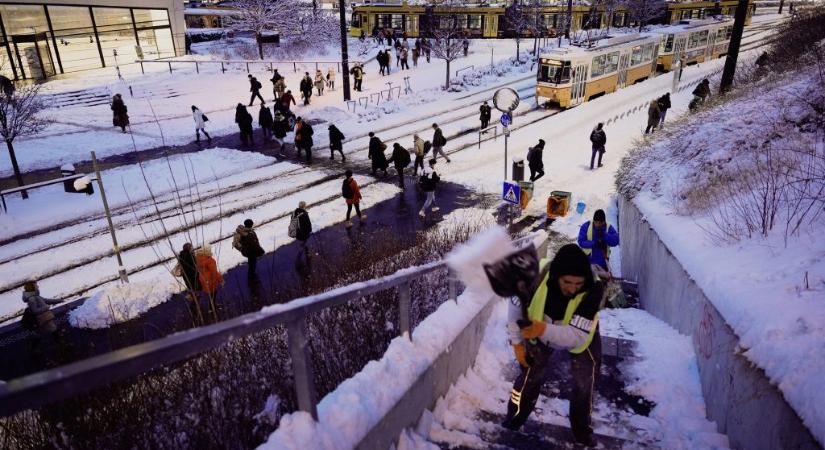 Zimankó: volt, ahol kifogyott a só a boltból, annyira sokan kerestek jégmentesítőket