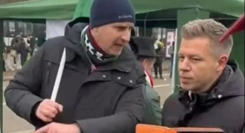 Teljes szégyen: Magyar Pétert kiosztották a gazdák - videó