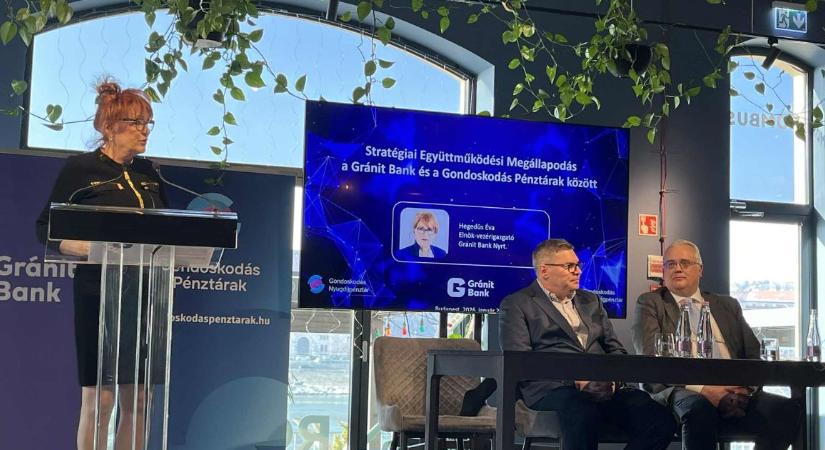 A Gránit Bankkal kapcsoltak felsőbb fokozatba a Gondoskodás Pénztárak
