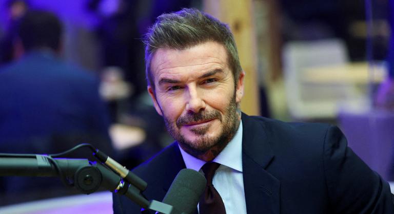 David Beckham szokatlan arcát mutatta Davosban, nem múlt el nyomtalanul a családi viszálykodás
